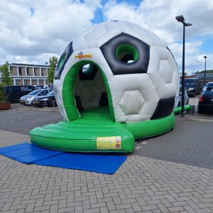 Voetbal springkussen