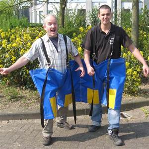 Familiebroek Race (2 persoons)
