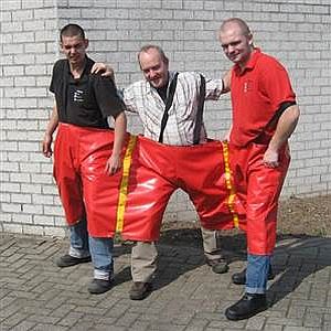 Familiebroek Race, 3 persoons