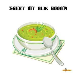Snert-uit-blik Gooien