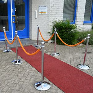 Afzetpaaltje, chroom