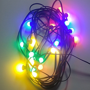 Feestverlichting, 20 meter gekleurd
